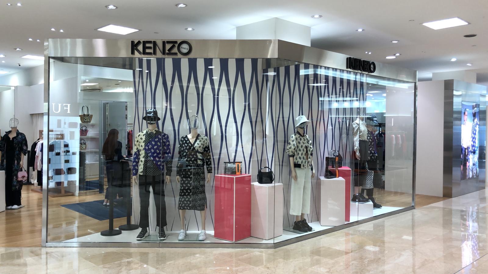 Kenzo – Window Display Installation 